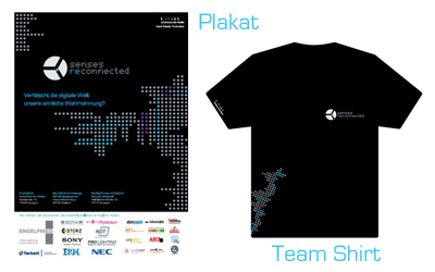 Plakat und Team Shirt